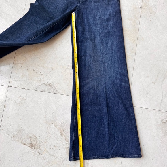 Frame Le Palazzo Crop Wide leg blue jeans size 28 - Picture 9 of 13